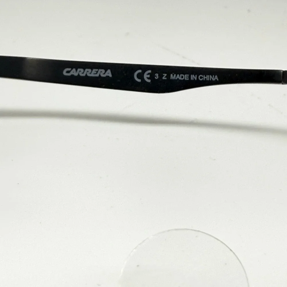 Carrera 8012/S 003M9 Matte Black Polarized Rectangular Sunglasses 60-17-140
